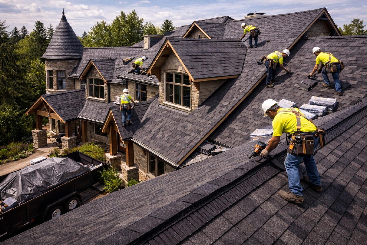 Composite Roof Installation service photo